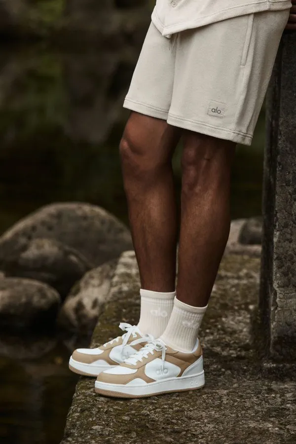 Recovery Mode Sneaker - Kiesgrau/Weiß