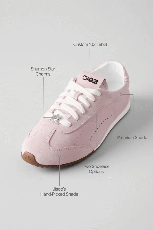 Sunset Sneaker + Jisoo - Blütenrosa