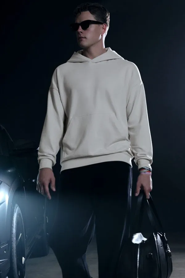 Double Take Hoodie - Bone