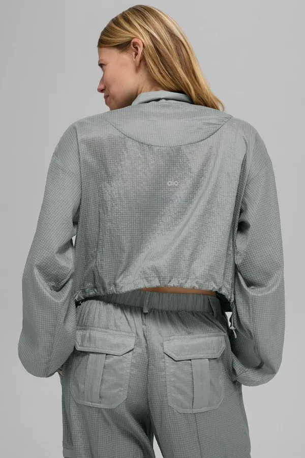 Game Time Full Zip Jacket - Lunar Grey