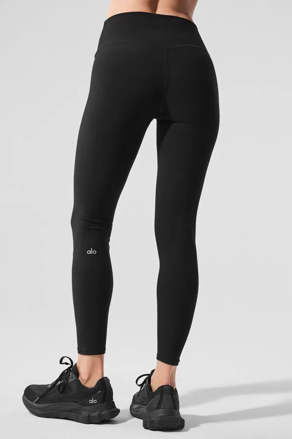 Legging Highlight 7/8 taille haute Ultrasoft - Noir