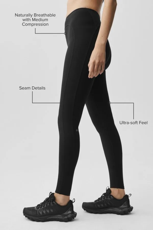 Legging 7/8 taille haute Softsculpt Superset - Noir