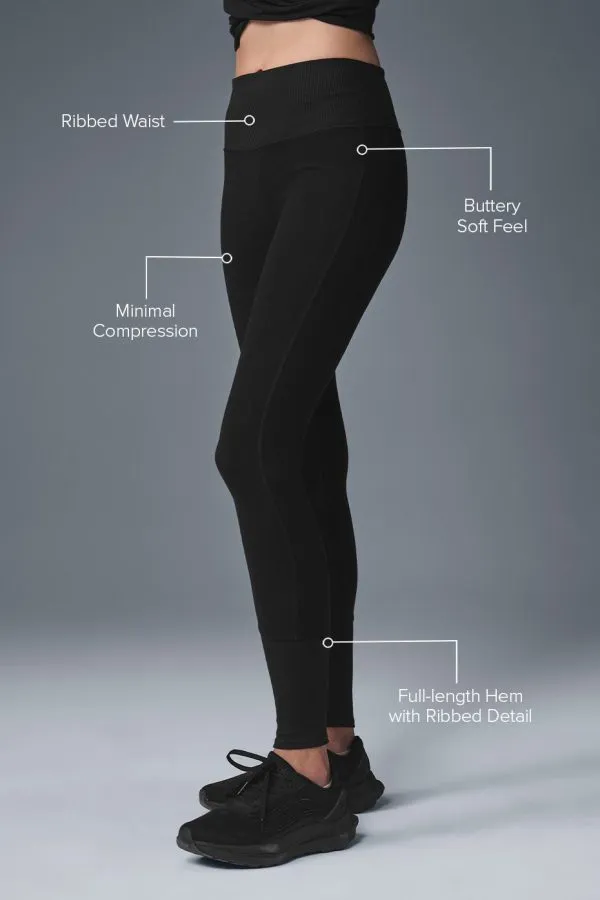 Legging Ultrasoft détente taille haute - Noir