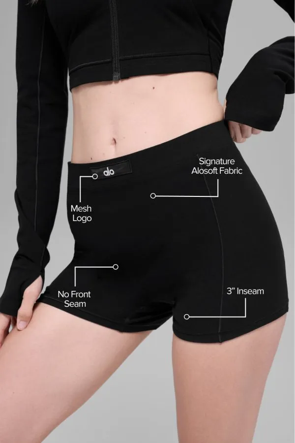 Ultrasoft Sincere Micro-Shorts - Schwarz