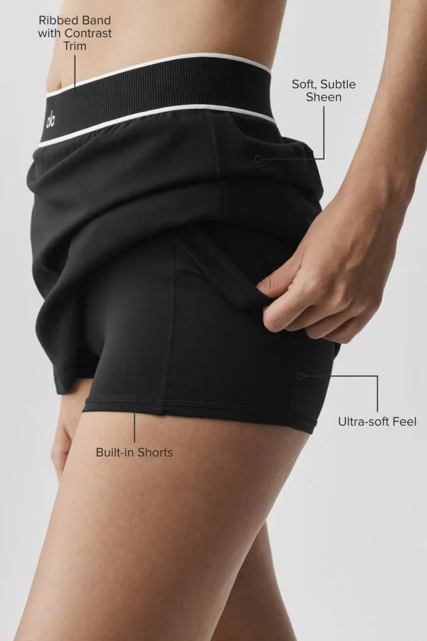 Jupe de tennis Softsculpt Amp It Up - Noir
