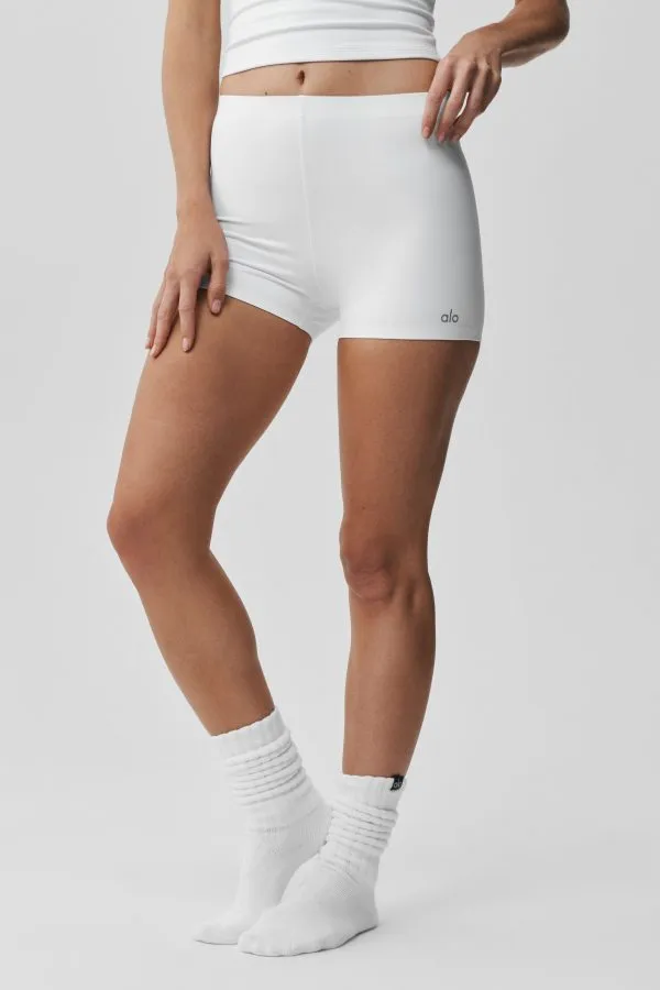 2" Softsculpt Mid-Rise Shorts - Weiß