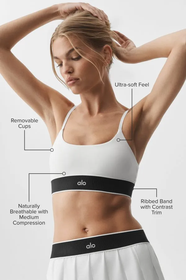 Brassière Softsculpt Amp It Up - Blanc/Noir